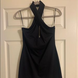 Black Amanda Uprichard dress